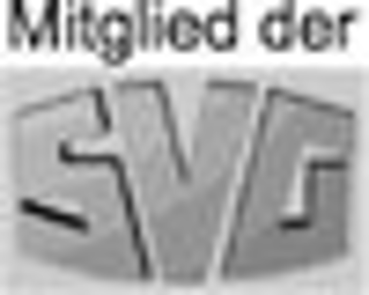 Mitglied der SVG Logo auf grauem Hintergrund.